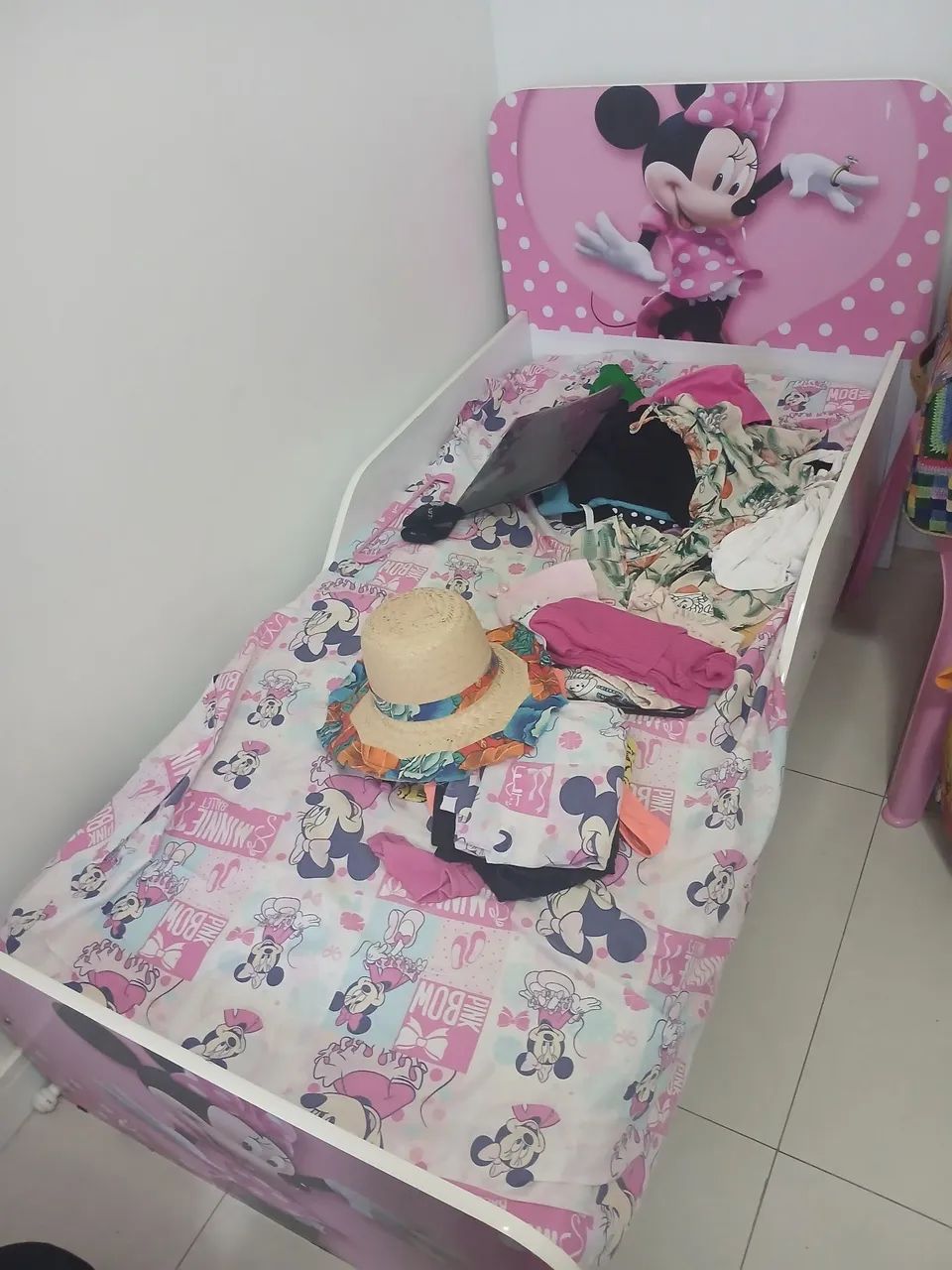 Guarda roupa e cama infantil  - Foto 3