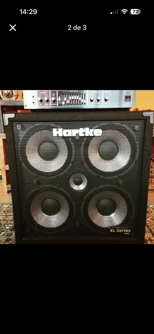 Caixa de som hartke