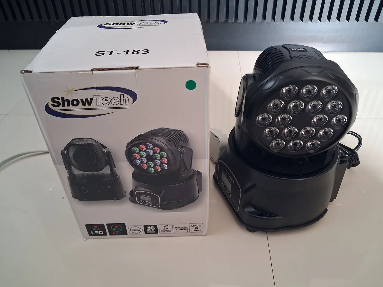 2 moving Head Led Wash Showtech novos  - Foto 5