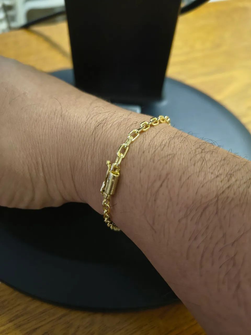 Pulseira Moeda Antiga 21cm 2mm 