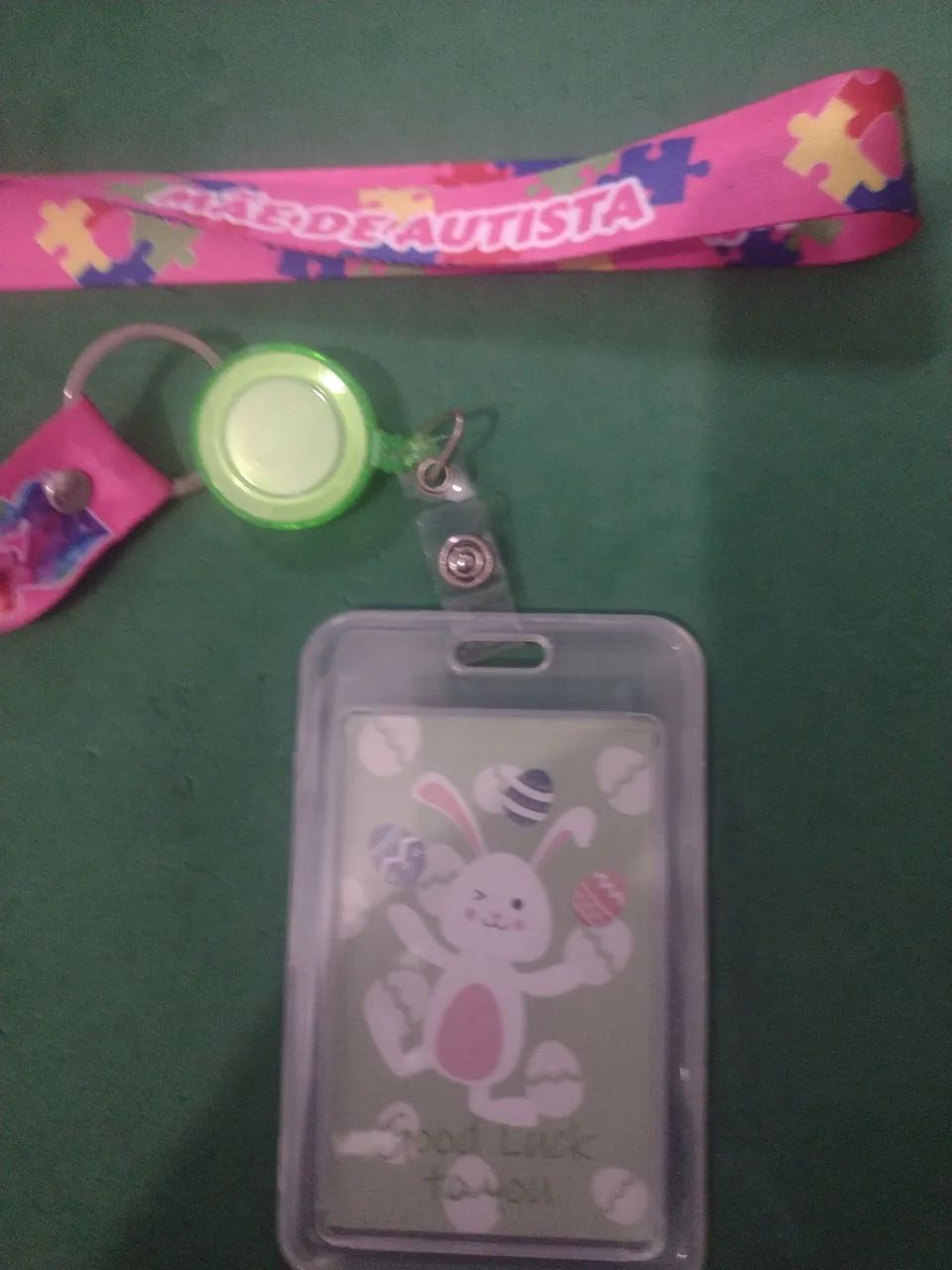 Kit cordão de identificação mãe de autista 