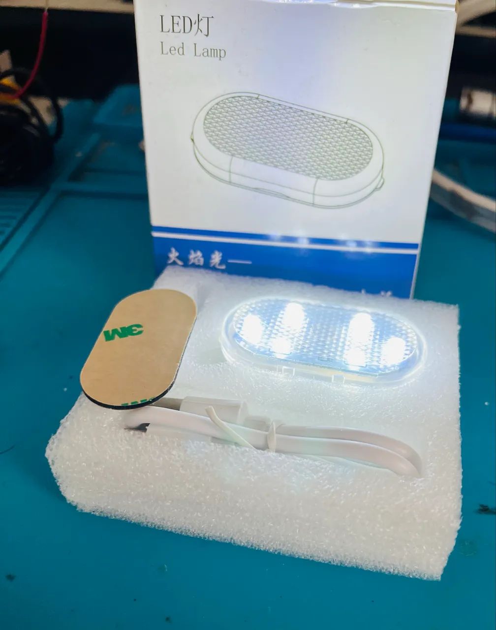 Iluminação interna de Led cortesia com touch  - Foto 2