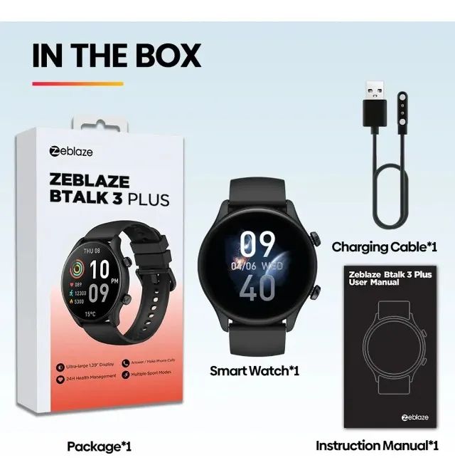 Smartwatch Zeblaze Btalk 3 Plus - Foto 2
