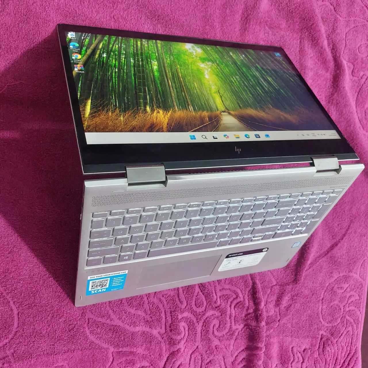 NOTEBOOK HP ENVY X360 I7 OITAVA GERAÇÃO  - Foto 2