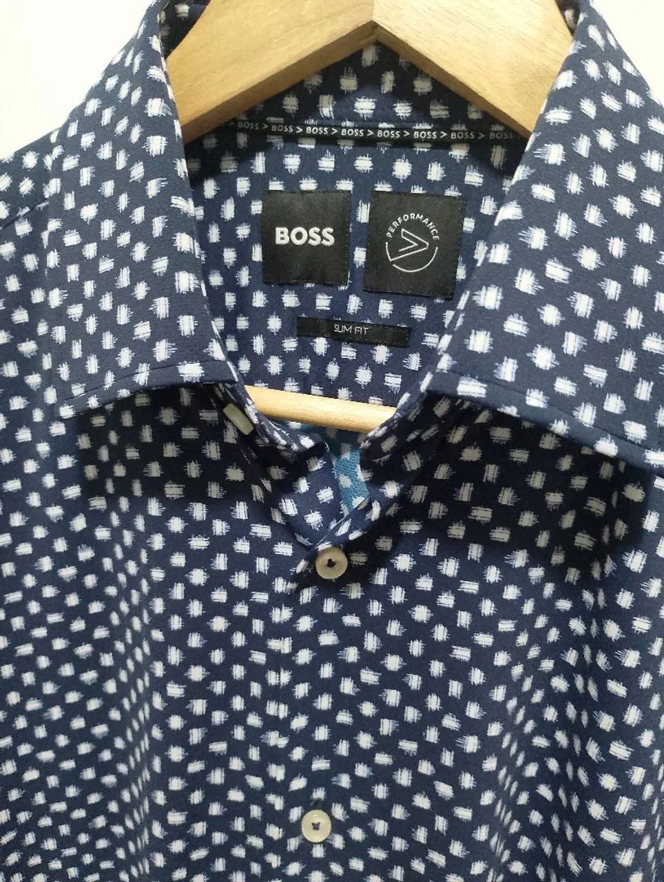Camisa Hugo Boss slim fit 38 
