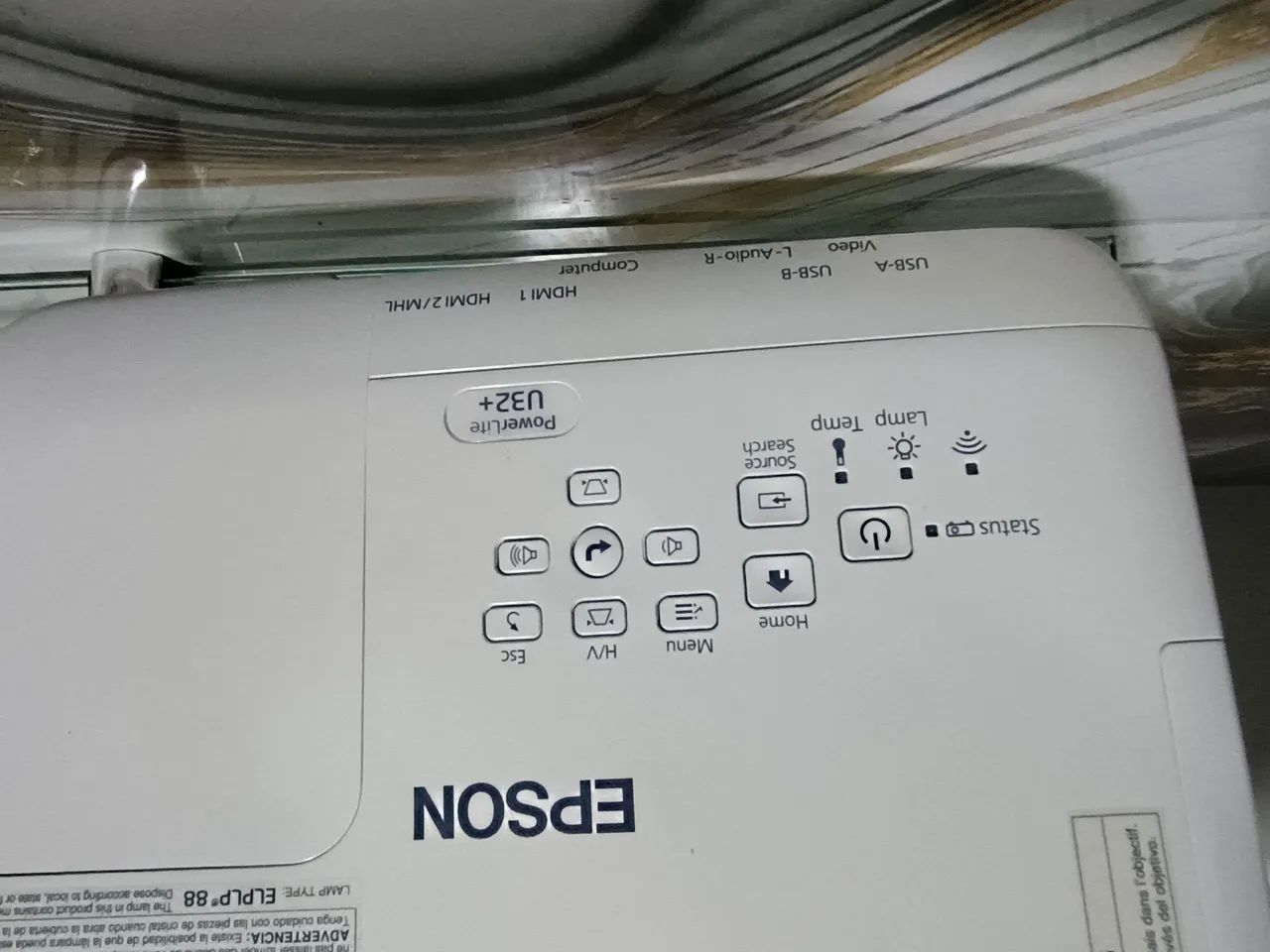 Projetor EPSON Powerlite U32+ Full HD  - Foto 4