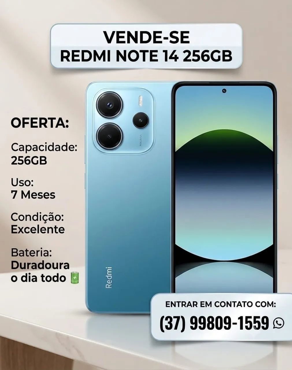 Vendo Xiaomi redimi note 14 256gb