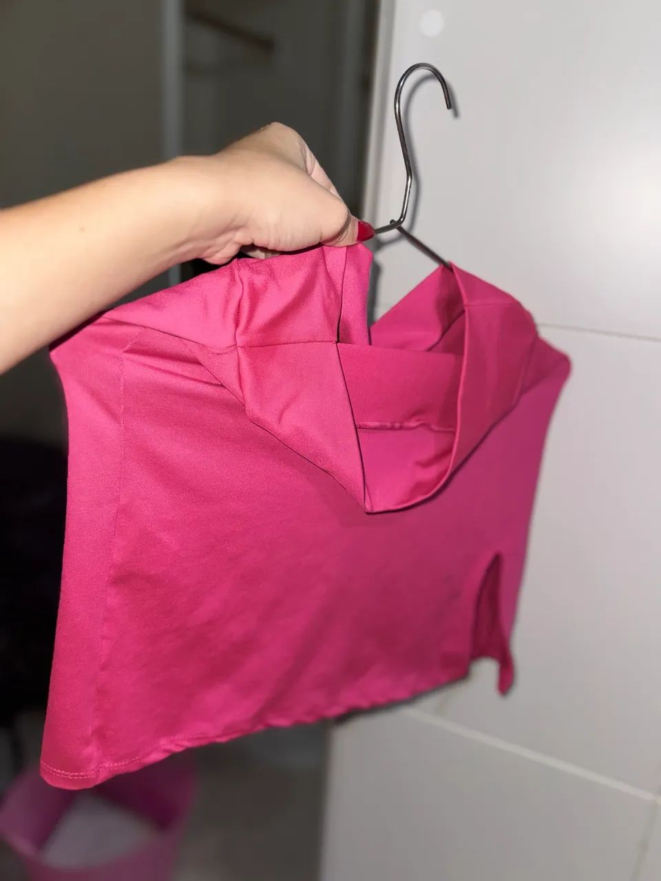 Saia rosa justa  - Foto 2