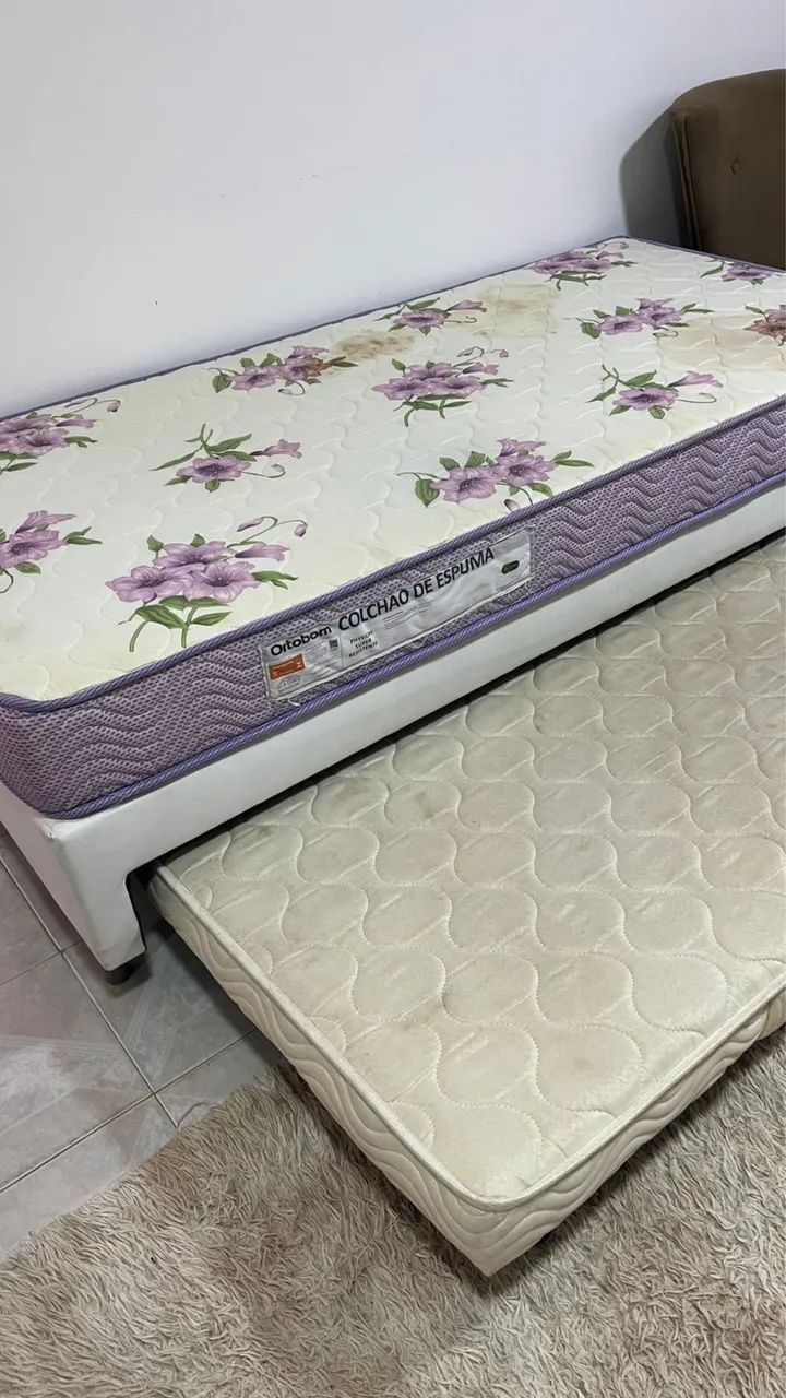 Cama Box Ortobom com Cama Auxiliar - Foto 3