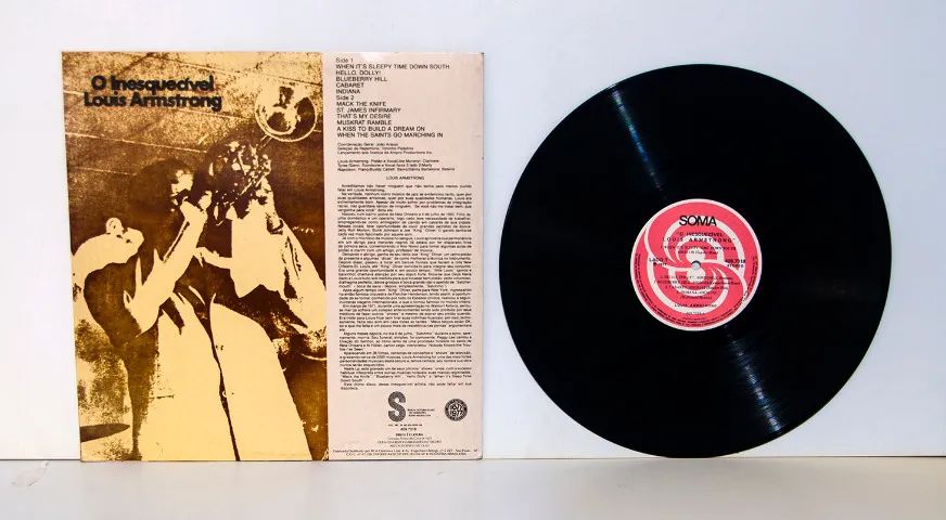 Disco Vinil - Louis Armstrong - O inesquecivel - RCA Eletronics
