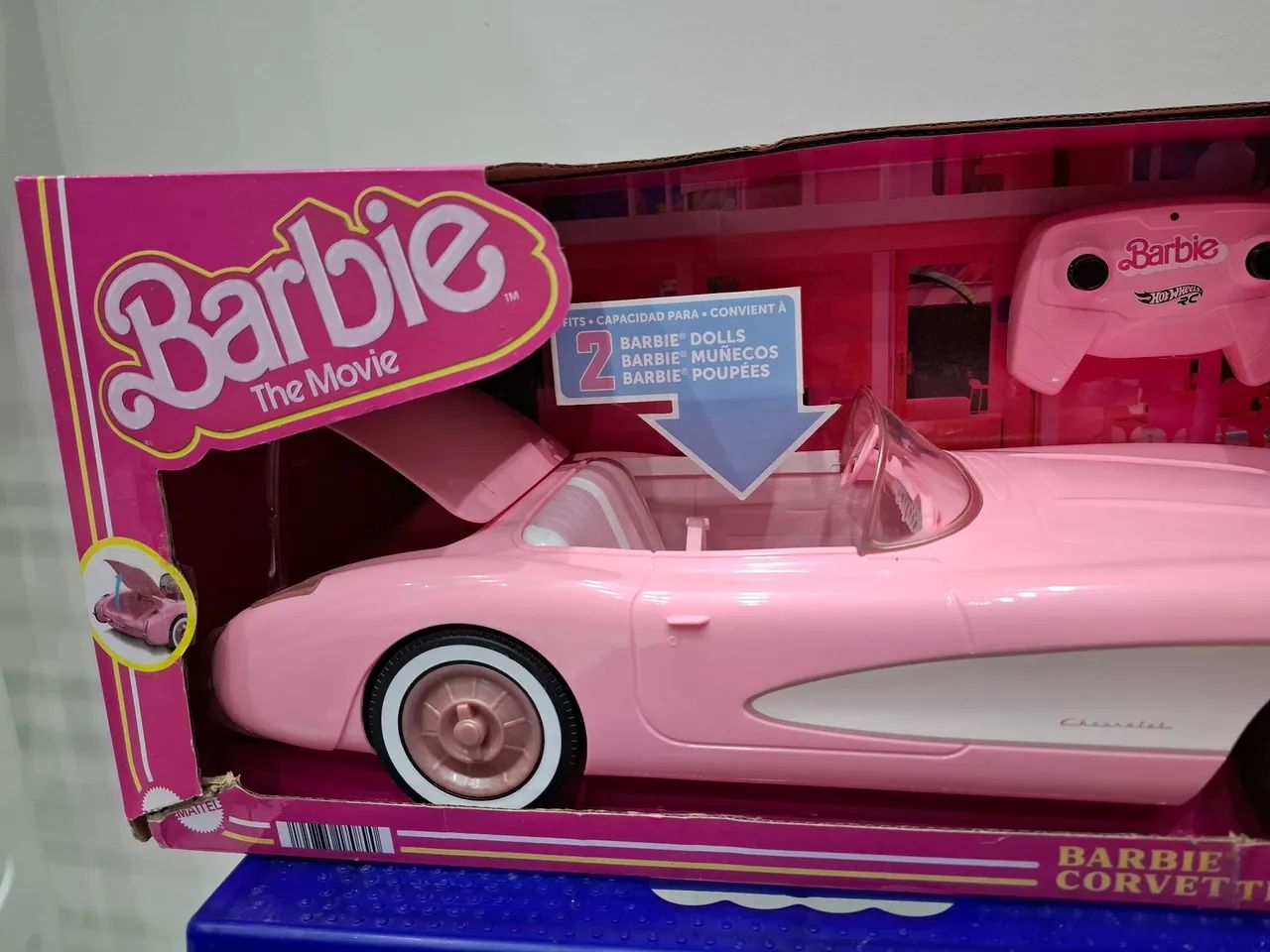 Carro boneca barbie collector corvette - Foto 3