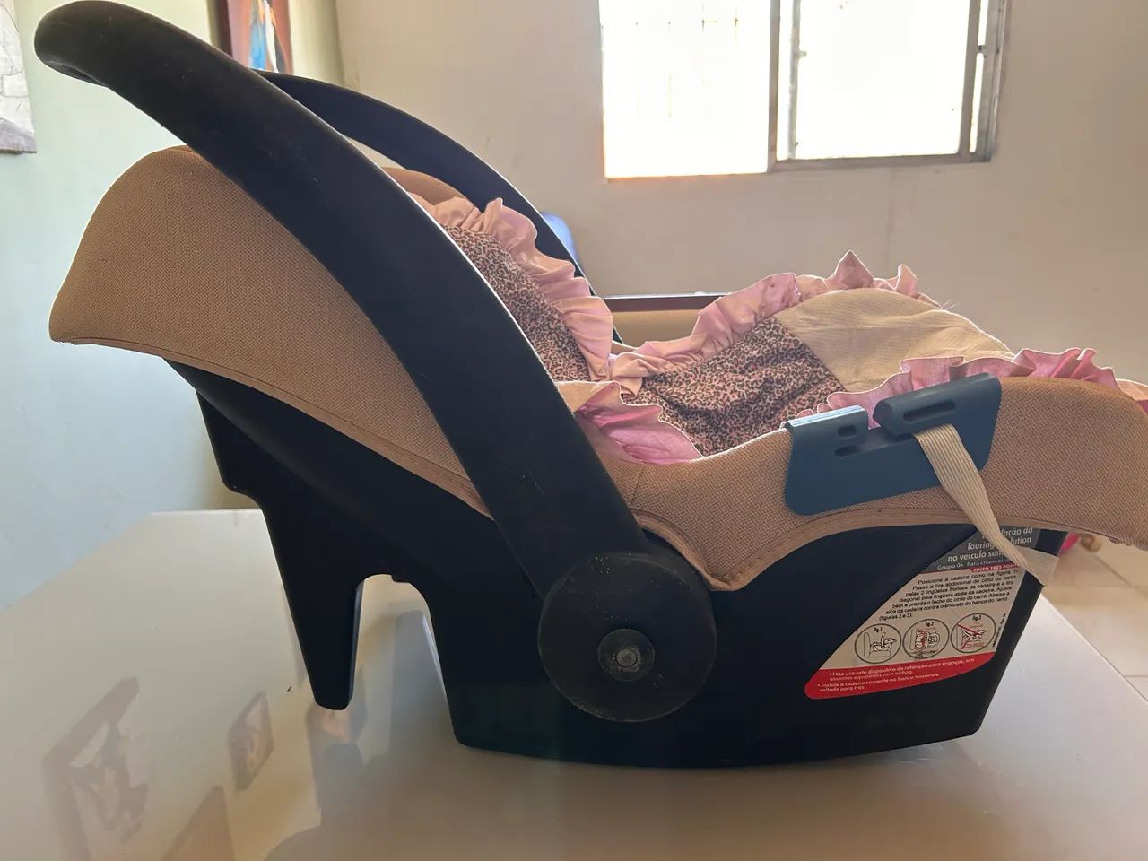 Bebê conforto e carrinho burigotto - Foto 5