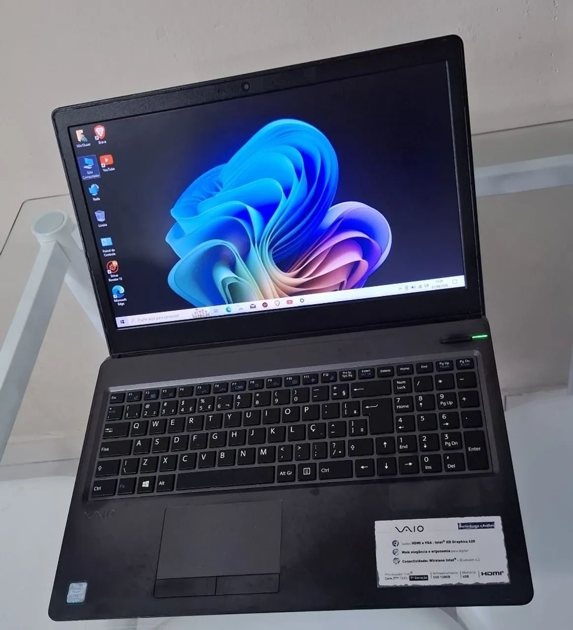 Notebook VAIO Core i7 / SSD 128GB - Ótimo para estudos e uso diário!