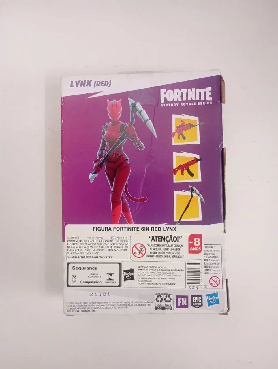 Fortnite Lynx Red lacrada - Foto 2