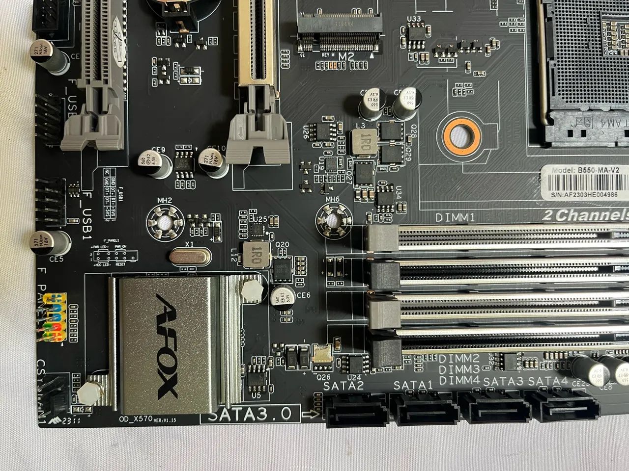 Placa Mãe M ATX AFOX B550 - Foto 4