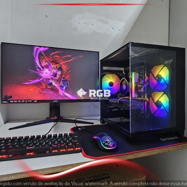 Computador Gamer Ryzen 7 2700X RTX 2060 6GB 16GB DDR4 SSD Sandisk
