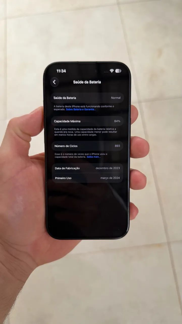 iPhone 15 128GB Preto - Foto 5
