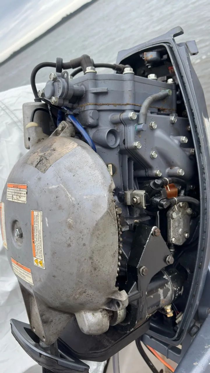 Yamaha 25HP com partida eletrica 2010 - Foto 4