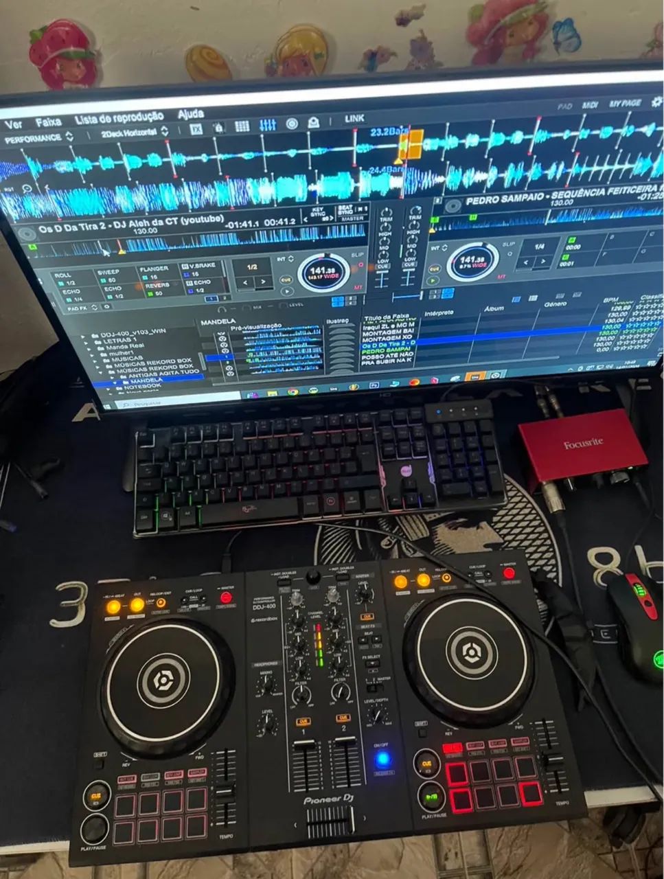 Controladora DDJ 400 + CASE DDJ 400