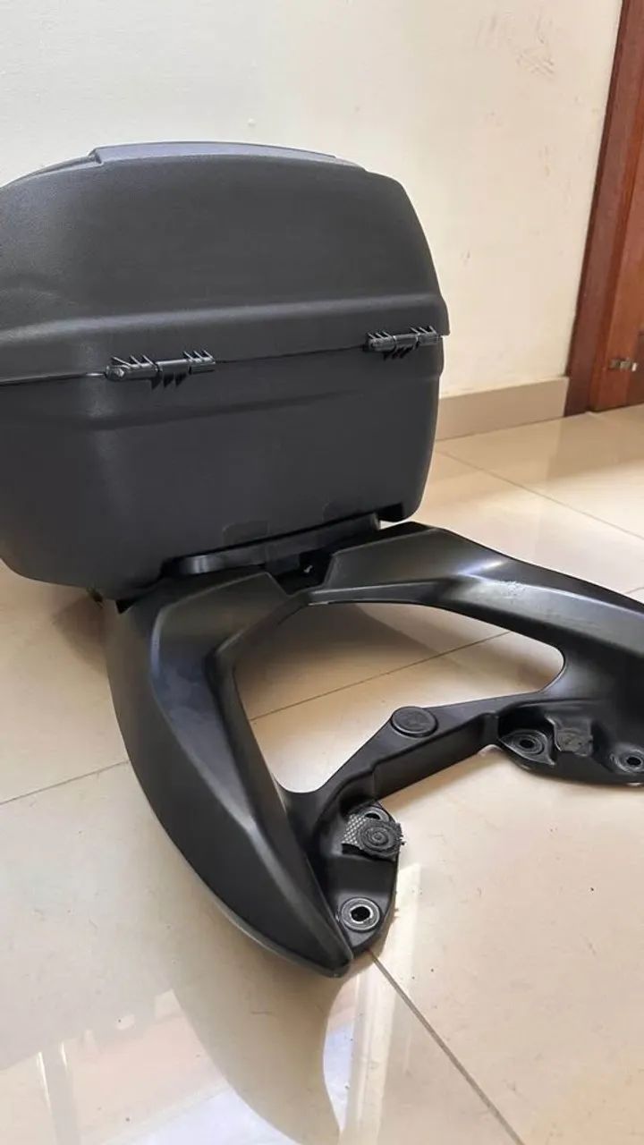 Suporte Para Bau Nmax completo  com baú Baú Protork 35l  serve Nmax 160 2021 2022 2023 202 - Foto 5