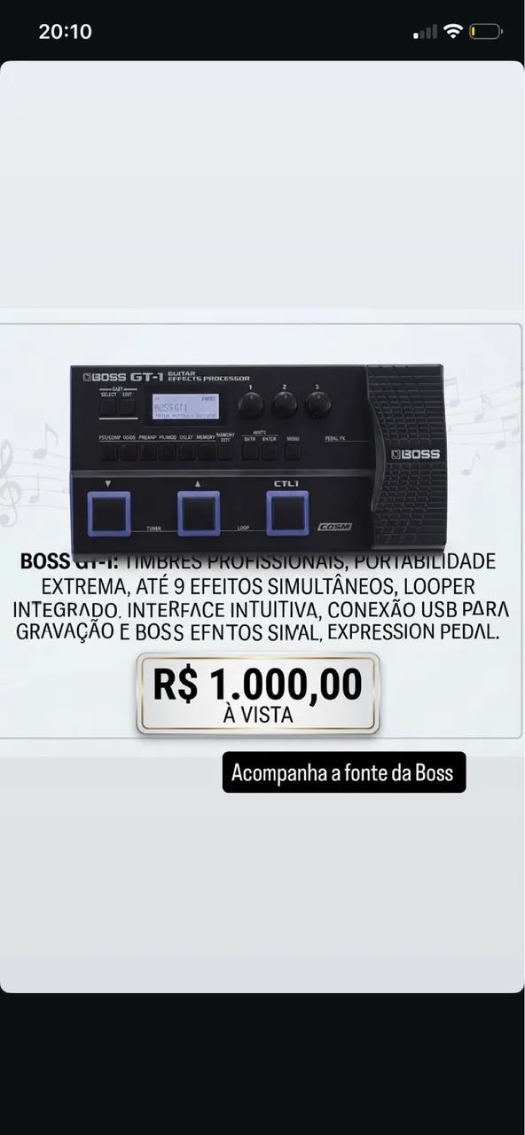 GUITARRA PEDALEIRA