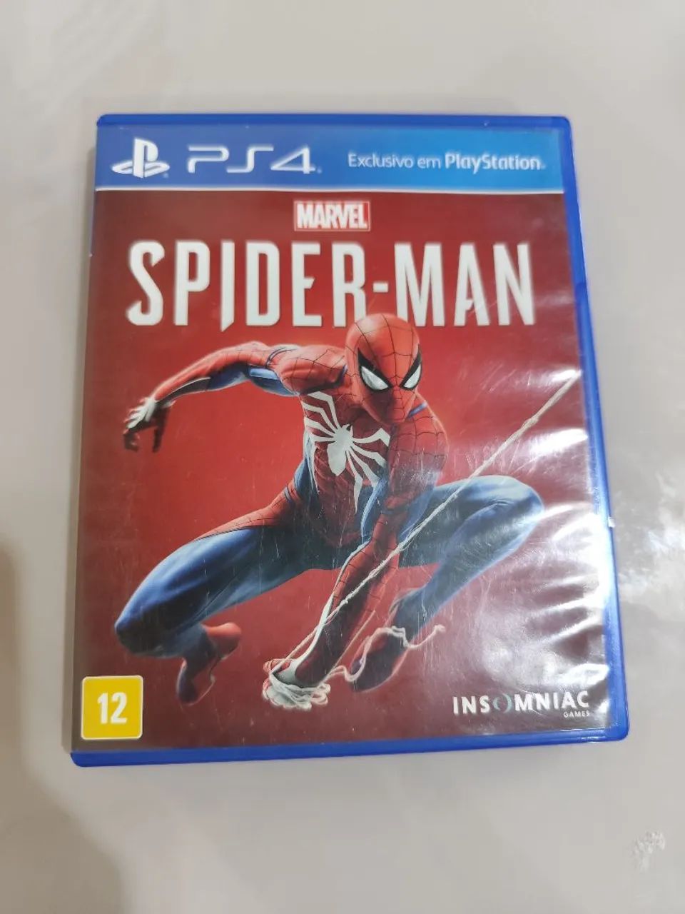 Mídia cd jogo Ps4 Spiderman 