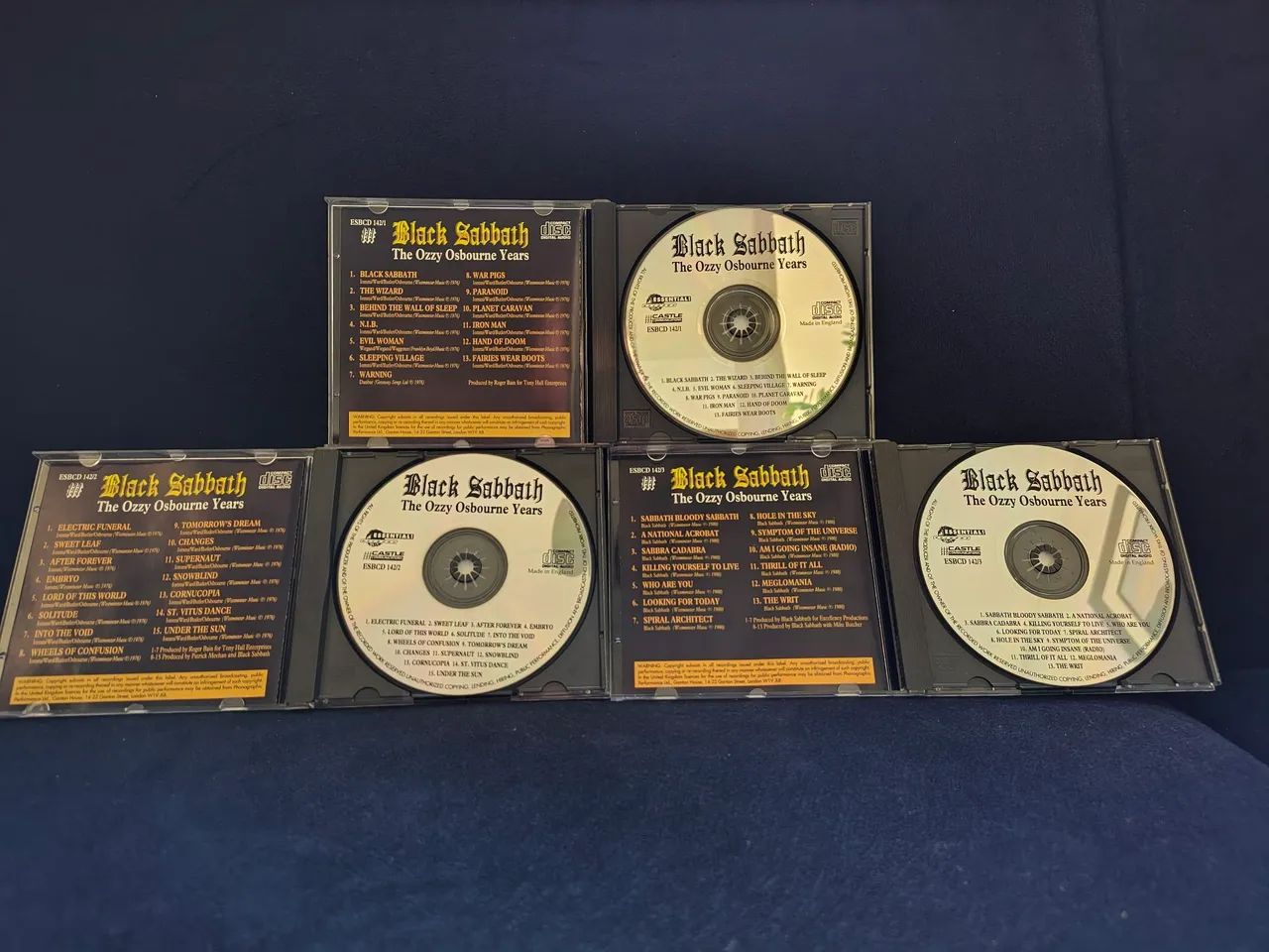 Black Sabbath - 3 Cds The Ozzy Osbourne Years (Volumes 1, 2 e 3) - Foto 3