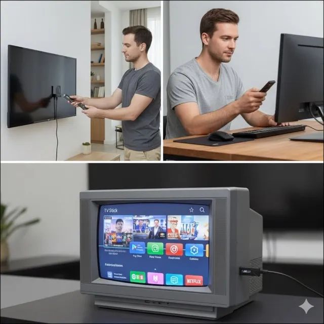  Mini PC Google Android H98 Stick - 4K Ultra HD - 16GB Interno - Foto 2