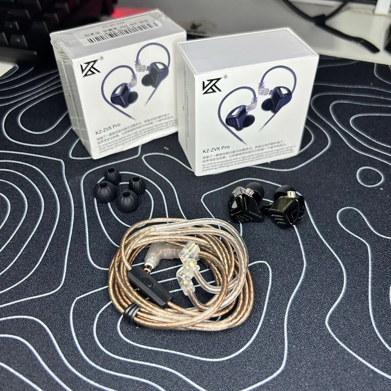 FONE KZ ZVX PRO - intra auricular gamer/retorno - Fones de Ouvido