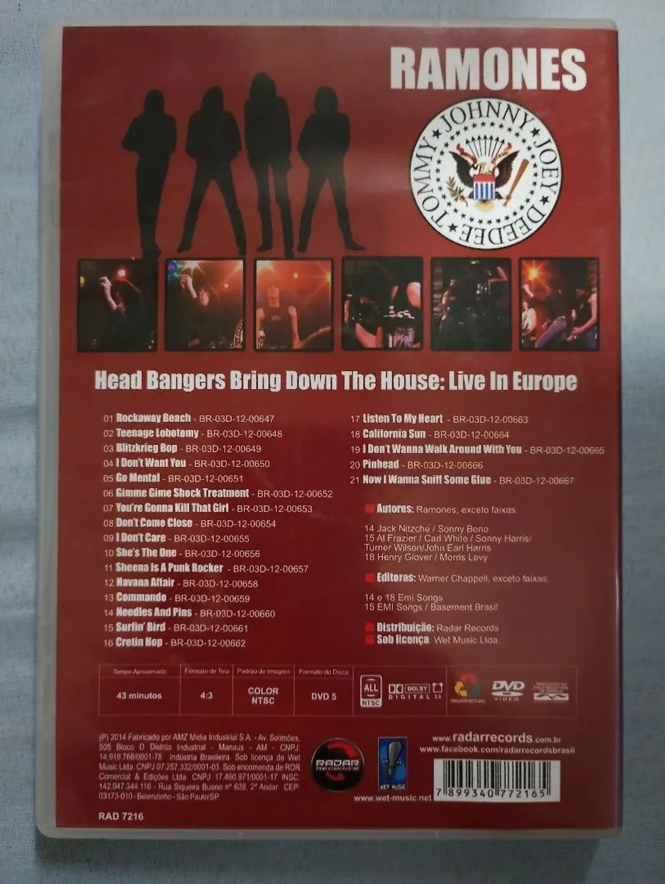 Dvd Ramones  - Foto 2