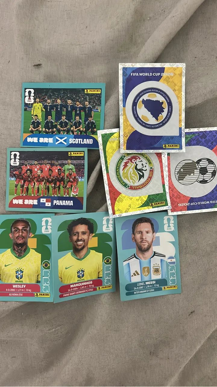 Figurinhas copa 2026