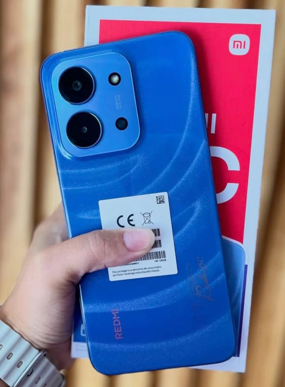 Celular Em Promoção - Redmi 15C - Azul + Entrega Grátis 128/4
