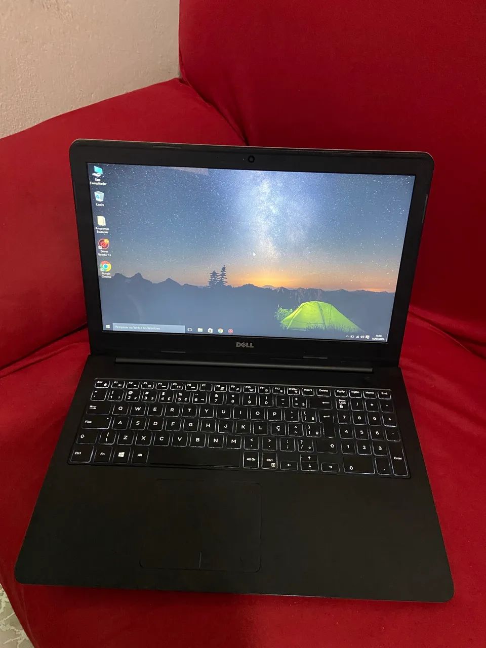 NOTEBOOK DELL CORE I7 PLACA DE VÍDEO 4GB