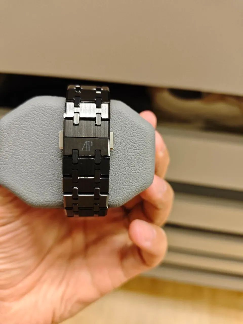 Relógio Audemars Piguet Royal Oak Chrono Black - Foto 3