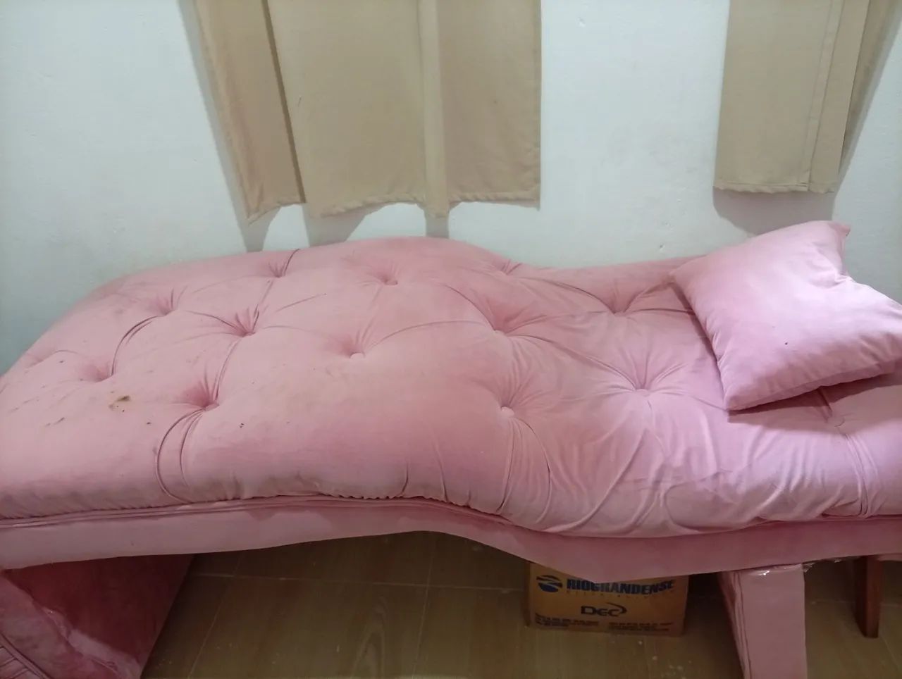 MACA ROSA, TECIDO JOLIE VELUDADA  - Foto 2