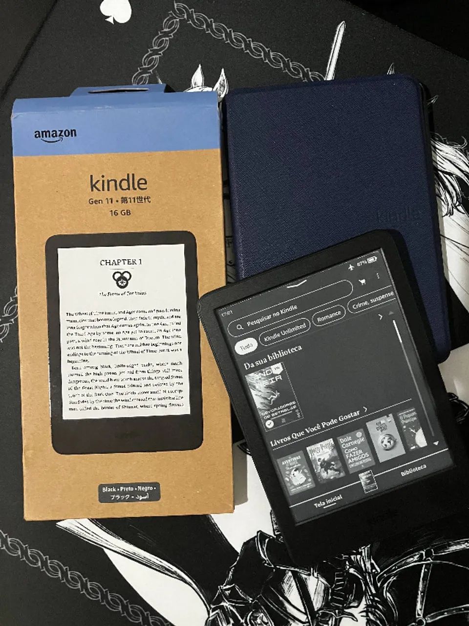 Kindle 11 geração 16GB + CASE - SemiNovo