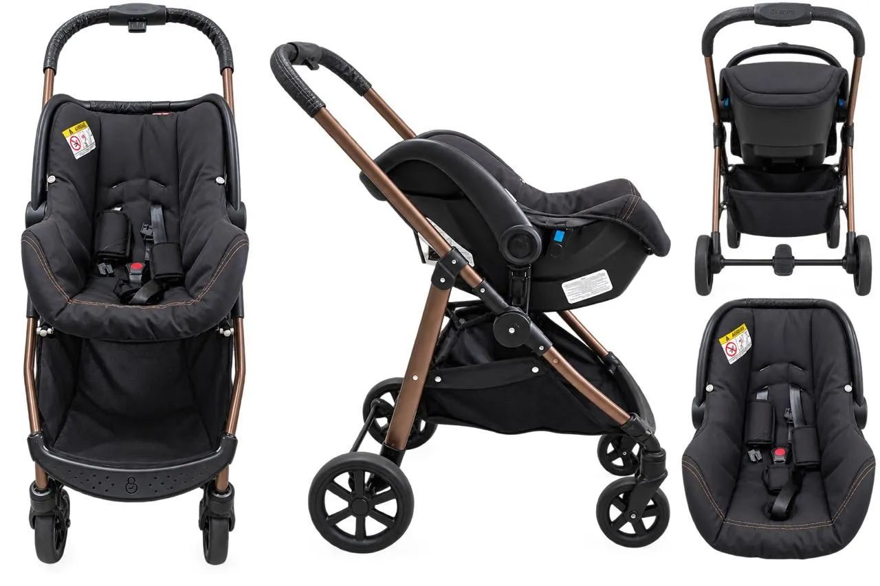 Carrinho de bebê (Moisés)+ bebê conforto 