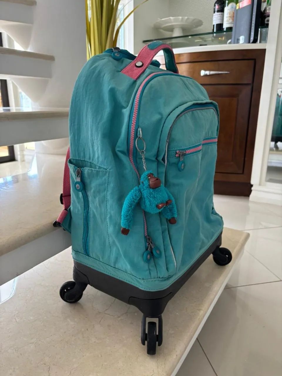 Mochila de rodinhas Kipling - Foto 3