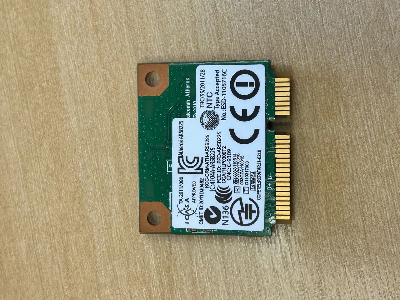 Placa Wi-Fi Dell DW1703 - Foto 2