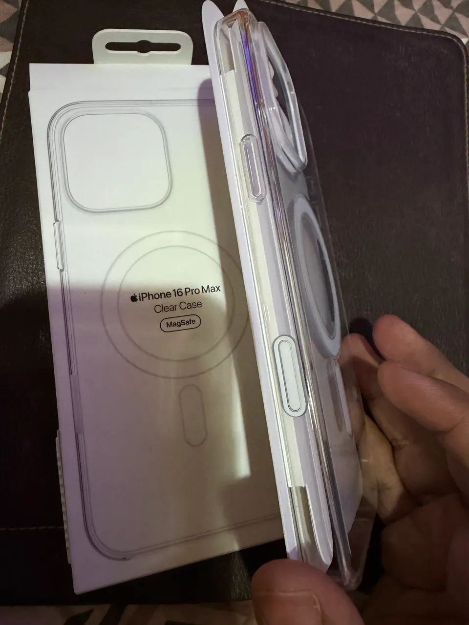 Capa clear case original Apple 16 pro Max.