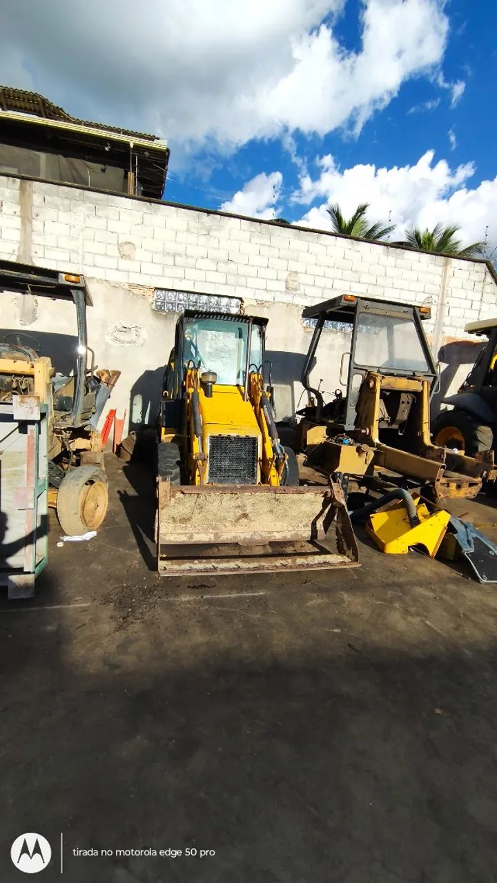 Acabou de chegar Miniretroescavadeira JCB 1CX para retirada de PEÇAS - Foto 5