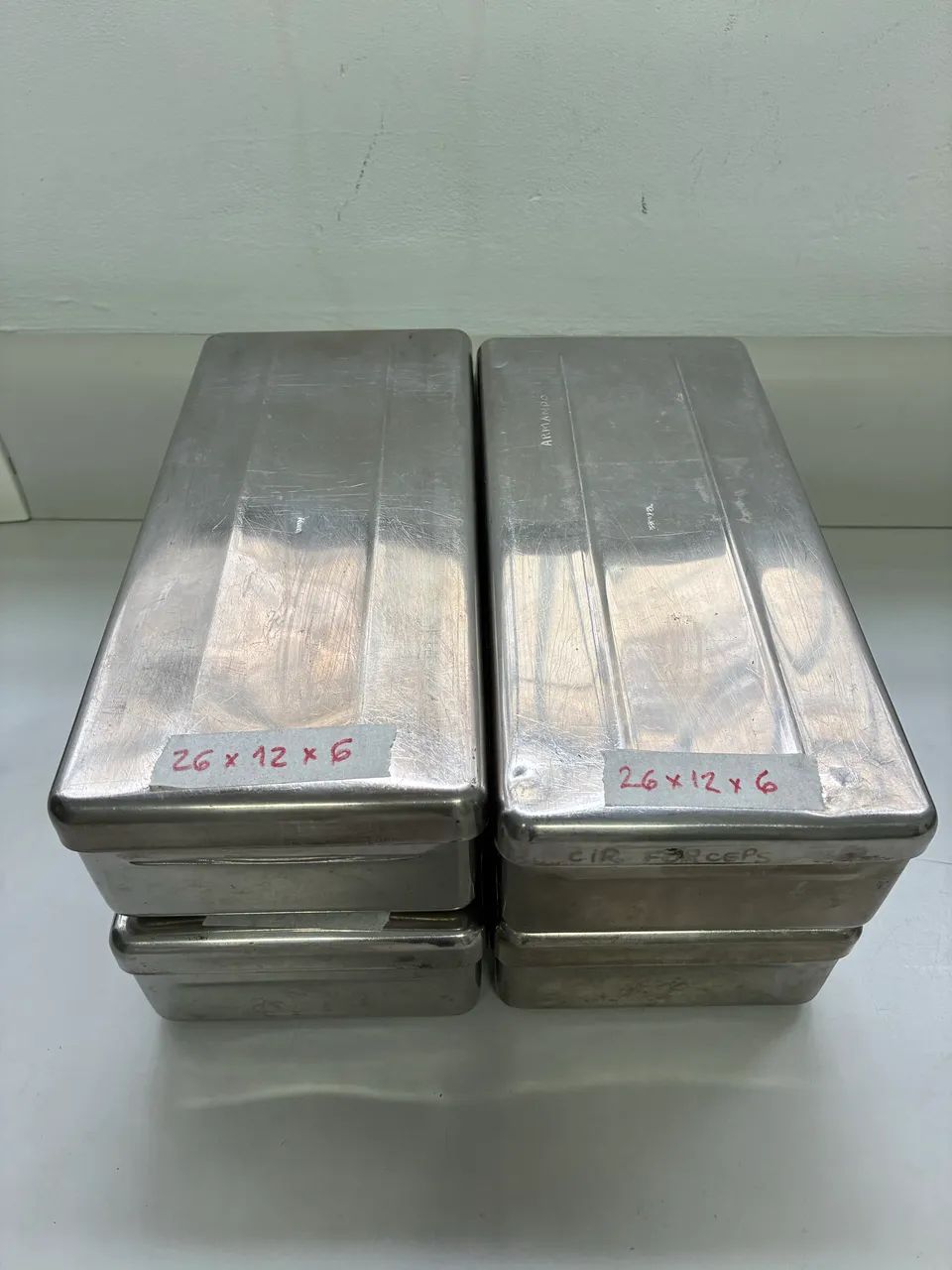 Caixas de inox instrumentos  - Foto 3