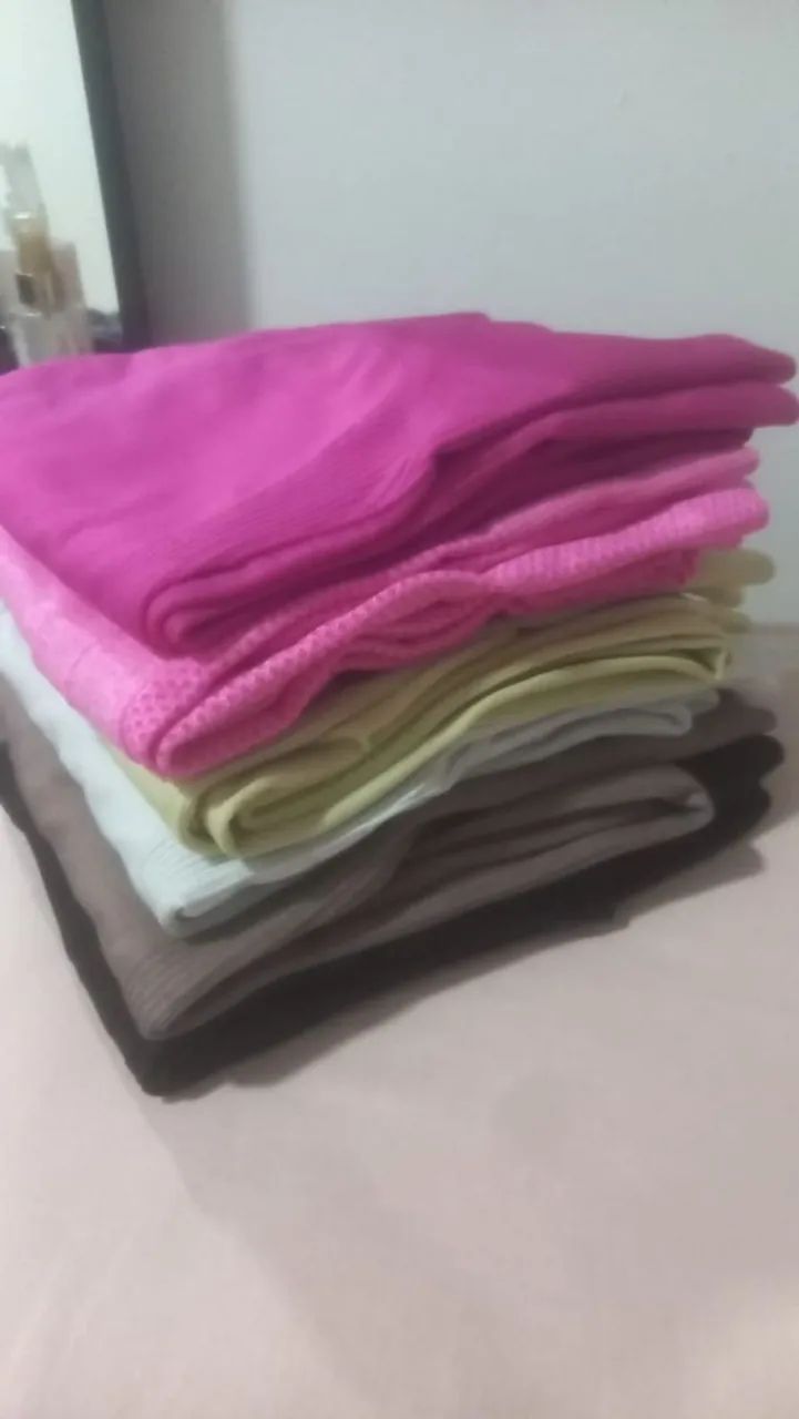 Kit 6 legging  empina bumbum shein - Foto 2