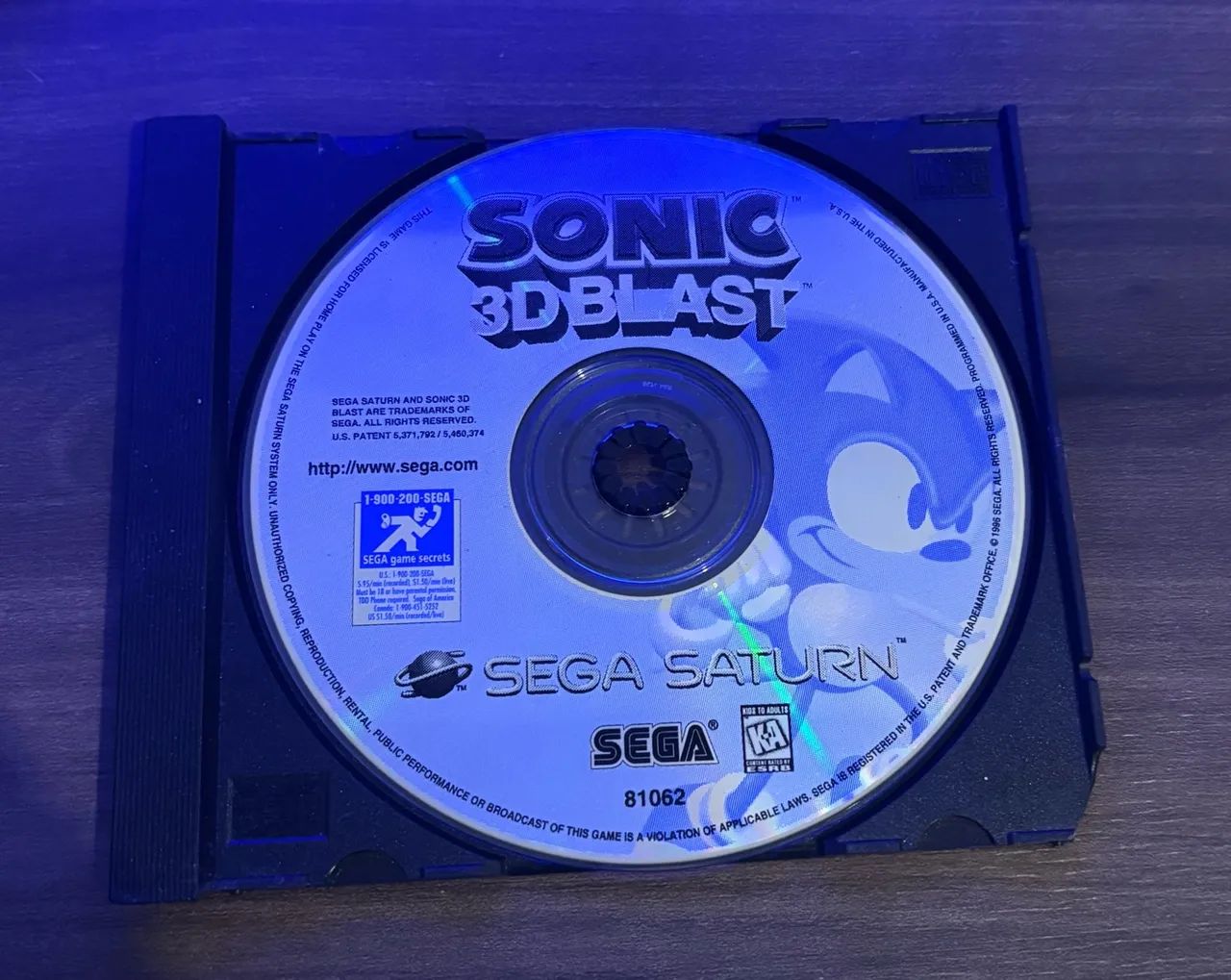 Sonic 3D Blast - Sega Saturn 