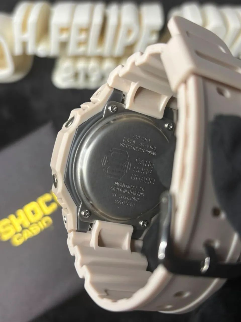 G-Shock GA 2100 | Rosa Claro (Frete Gratis) - Acessórios - Piedade