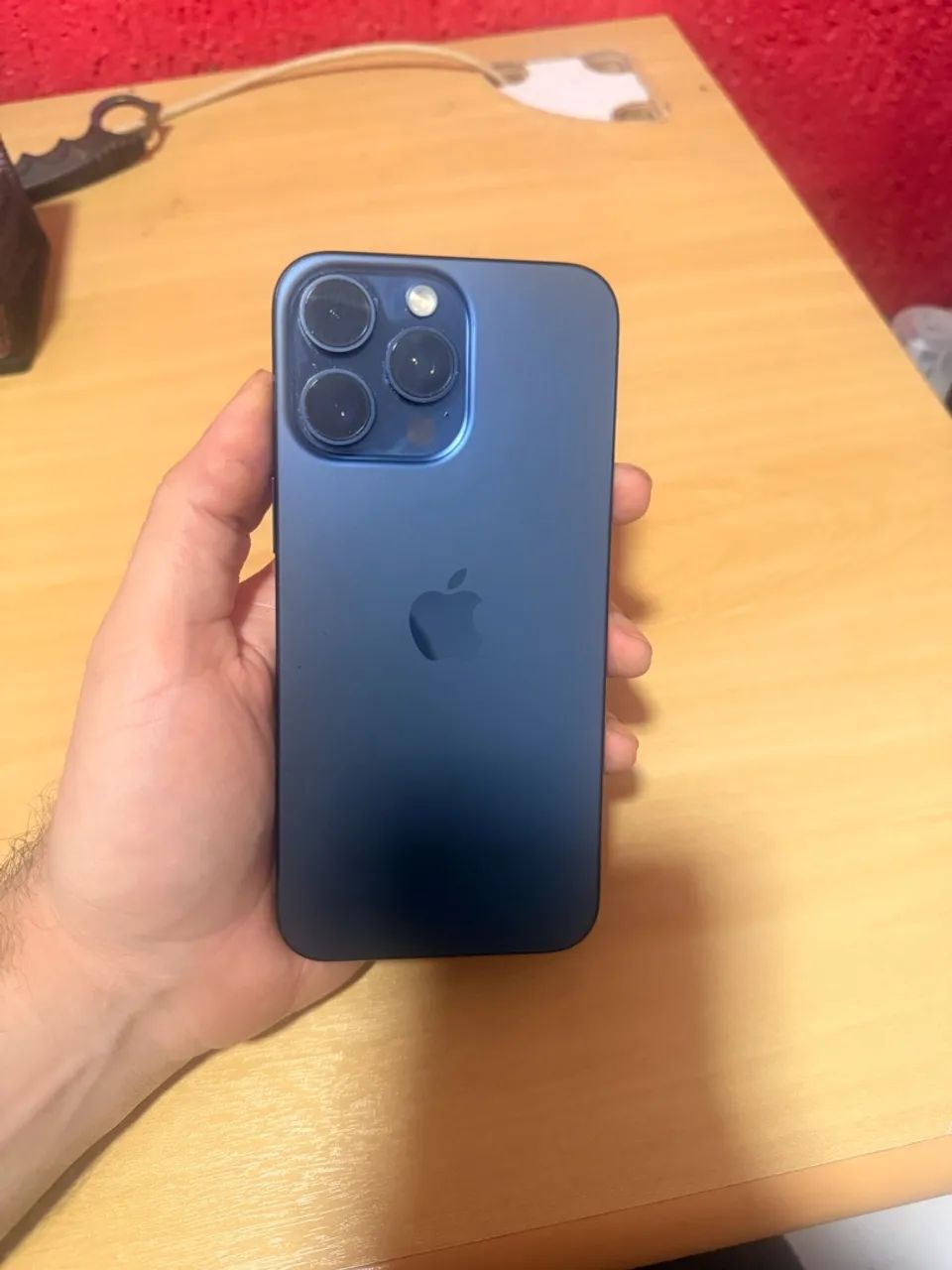 IPHONE 15 PRO MAX AZUL 256gb
