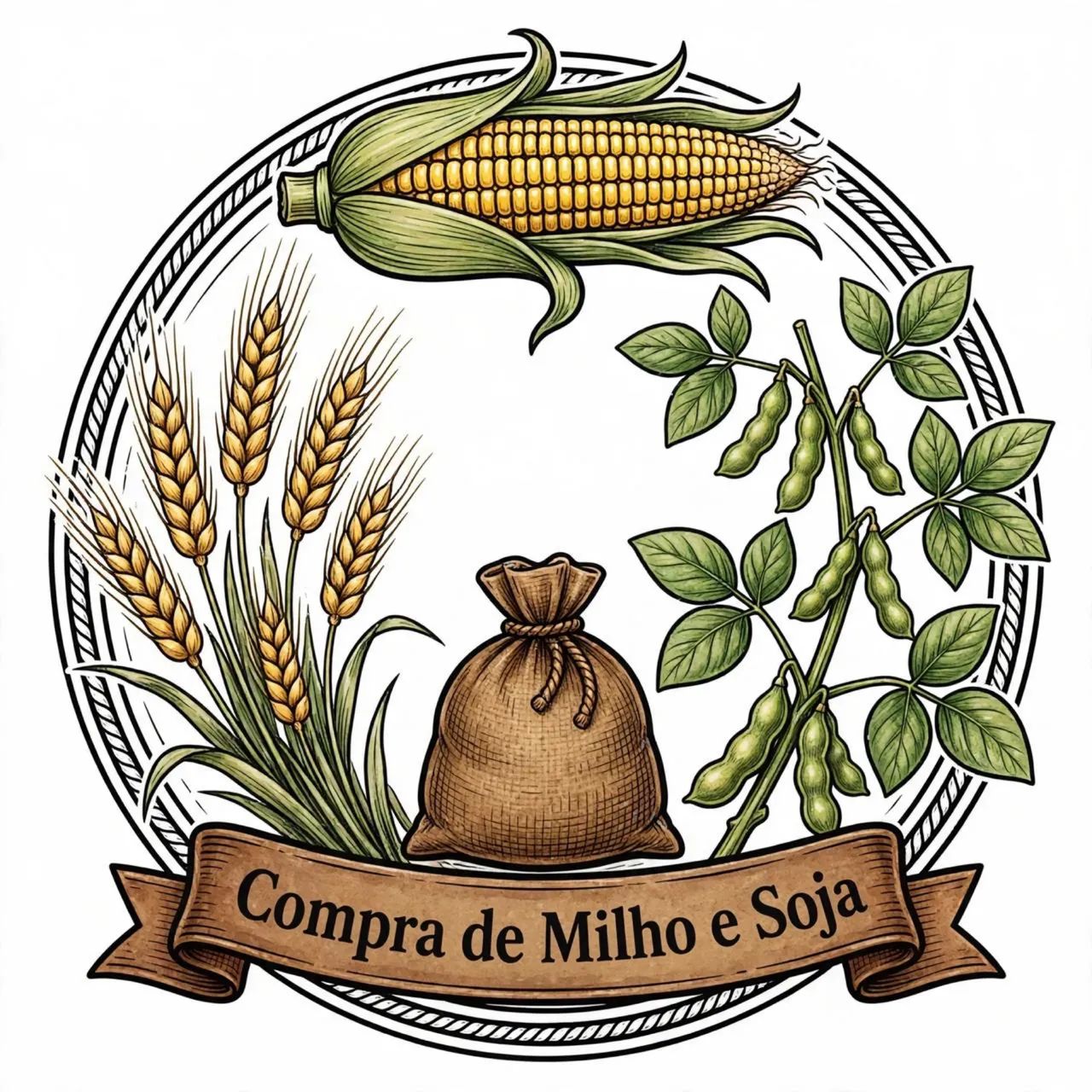 Compra de milho e soja 