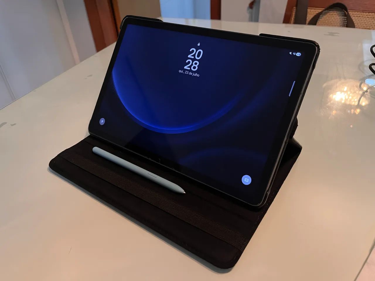 Tablet Samsung S9 FE 128Gb com caneta e duas capas