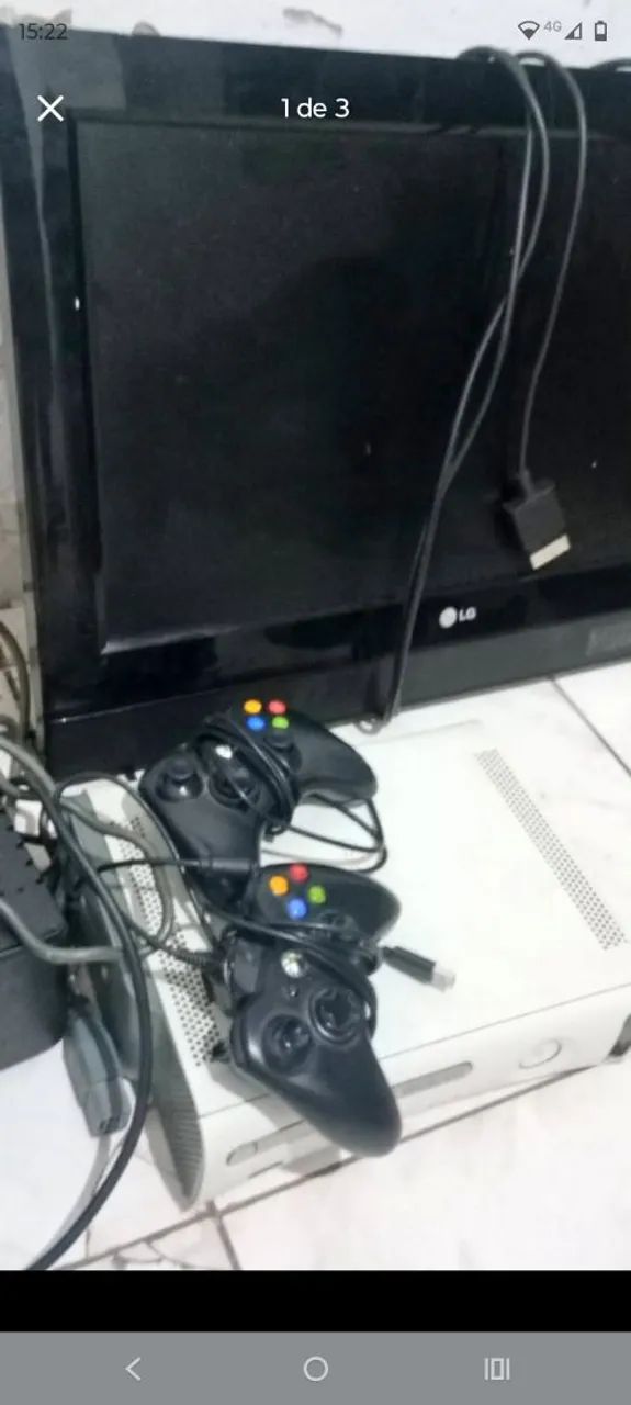 Xbox 360 e TV 29 Polegadas - Foto 2