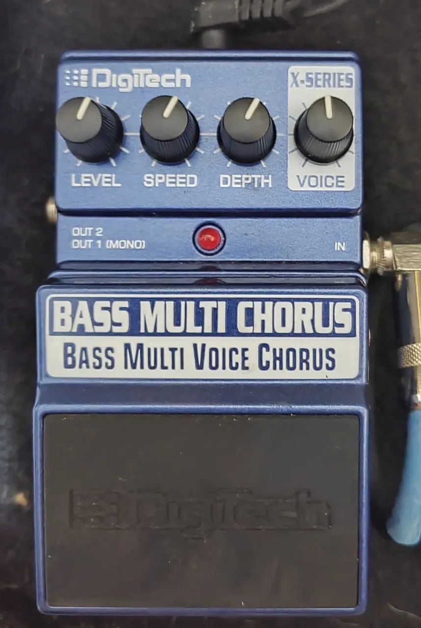 Pedal Digitech bass multi chorus
